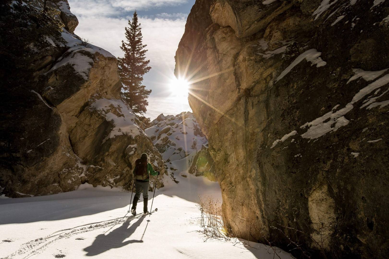 Ski touring in Chamonix